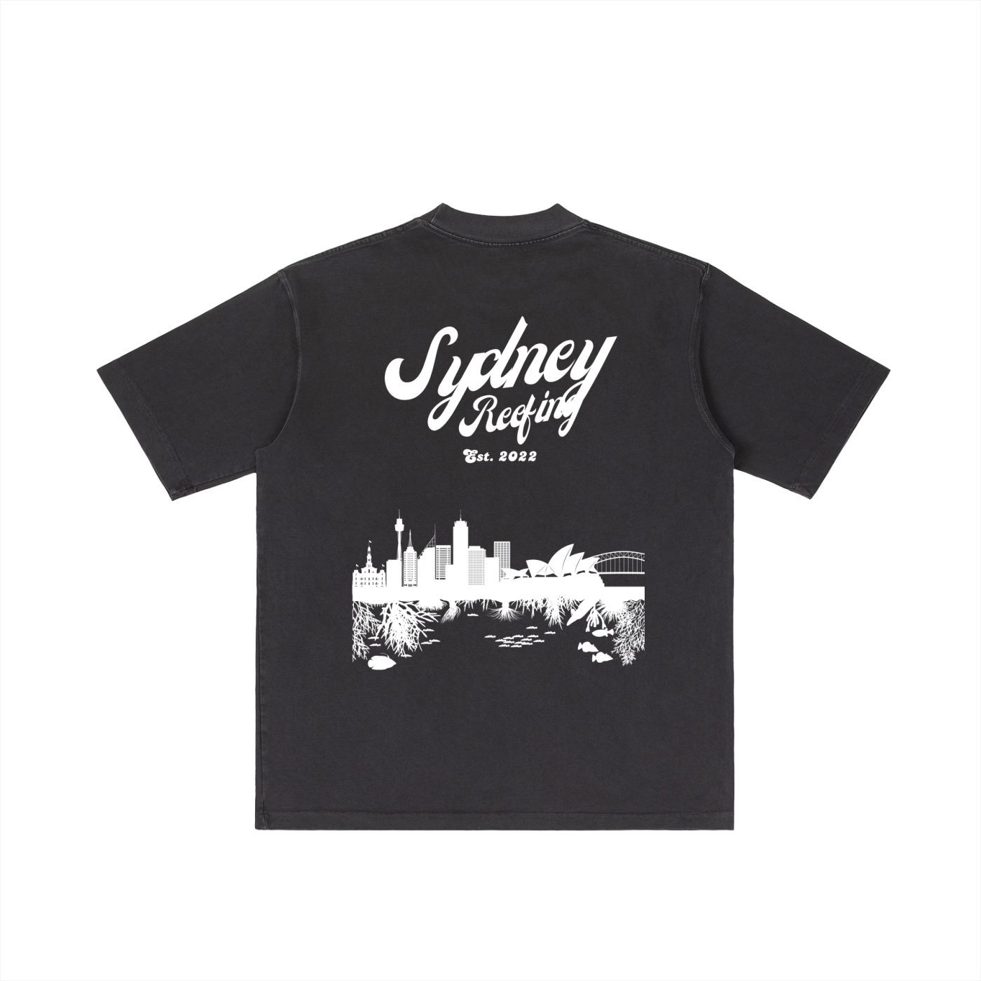 Vintage Heavy Sydney Reefing (White) Logo