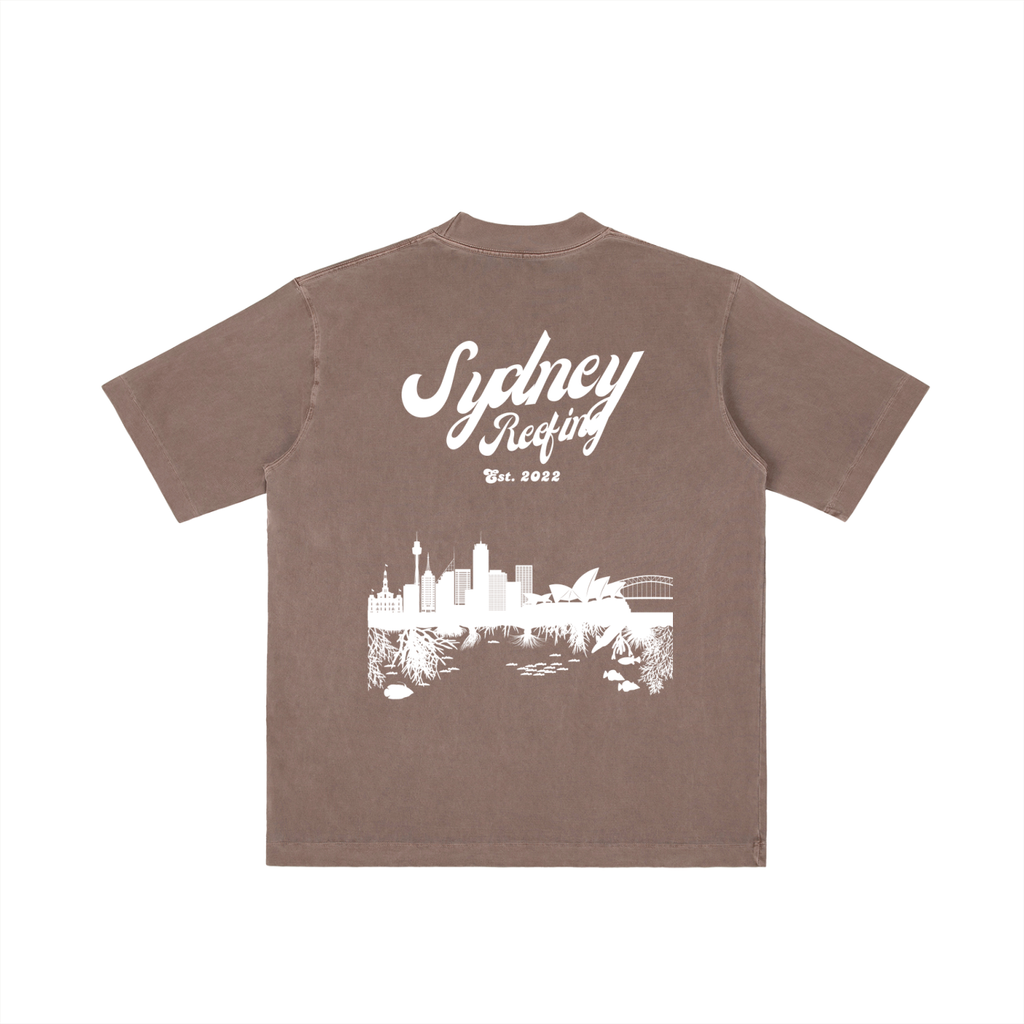 Vintage Heavy Sydney Reefing (White) Logo